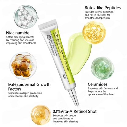 Regain youthful skin nown 💖STDEI® BOTOX & VITA A RETINOL SHOT Wrinkle Lift Tightening Cream
