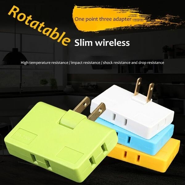 (🔥2025 Last Day Promotion  - 49% off)2024-180 Degrees Rotatable Socket Converter
